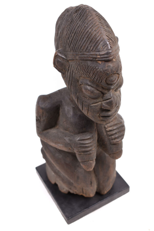 Ancestor figure - Wood - Yoruba - Nigeria