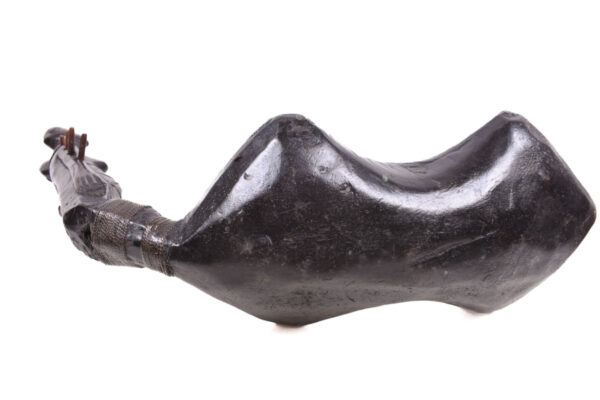 Harp - Wood, Leather - Mangebetu - DR Congo