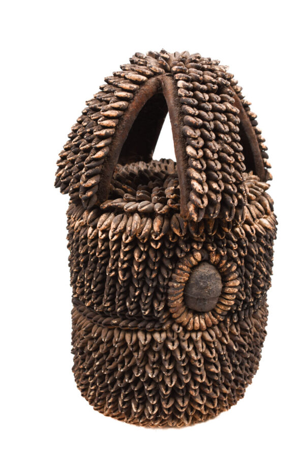 Crown - Shells, Plant fibre - Ile Ori- Yoruba - Nigeria