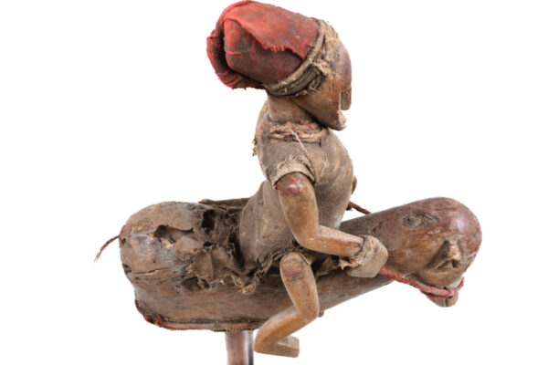 Equestrian Puppet - Wood - Bambara - Mali