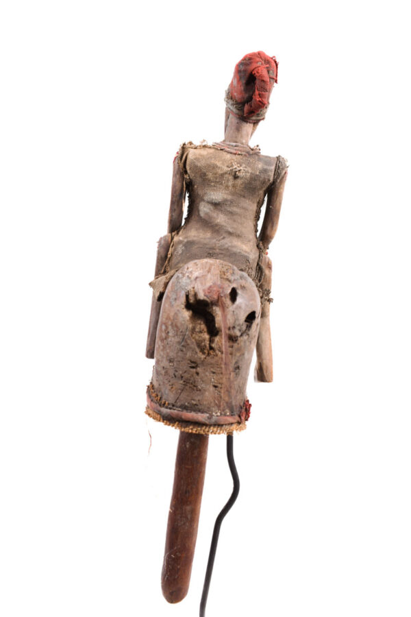 Equestrian Puppet - Wood - Bambara - Mali