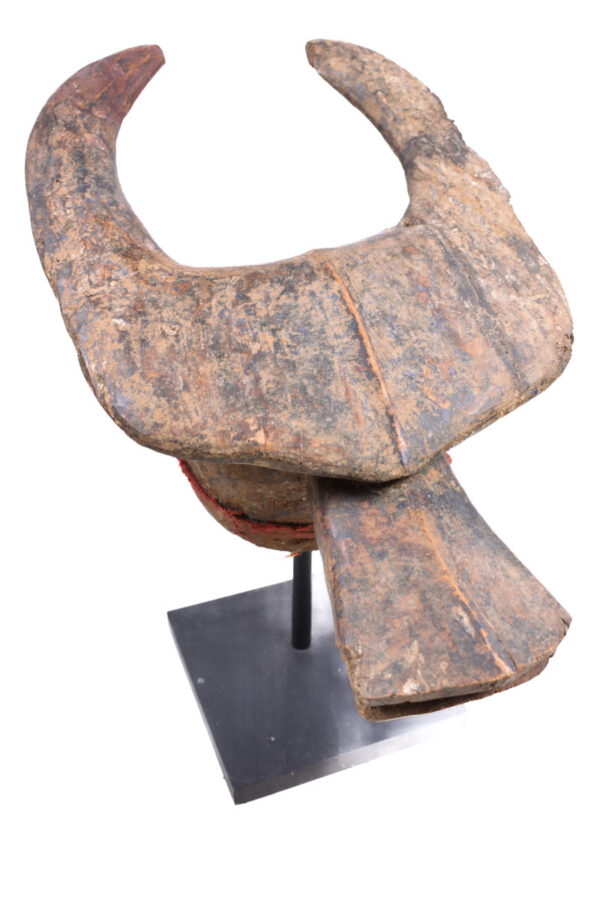 Buffalo Mask - Wood - Mama - Nigeria