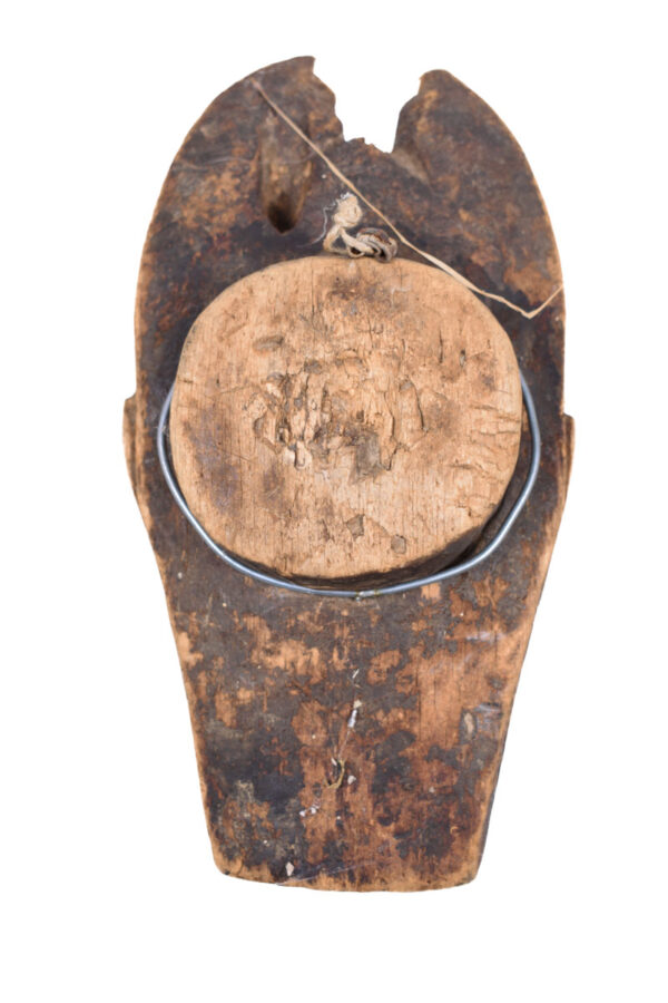 Buffalo mask - Wood - Baule - Ivory Coast