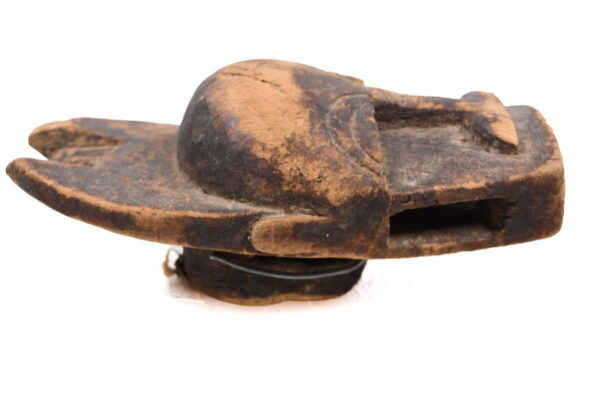 Buffalo mask - Wood - Baule - Ivory Coast