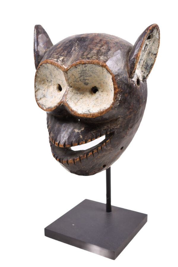 Initiation mask - Wood - Bembe - DR Congo