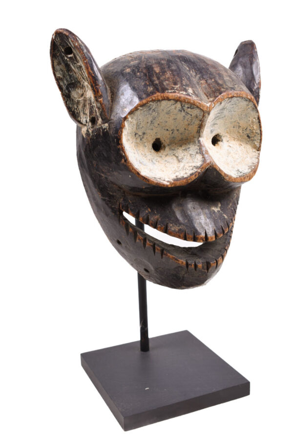 Initiation mask - Wood - Bembe - DR Congo