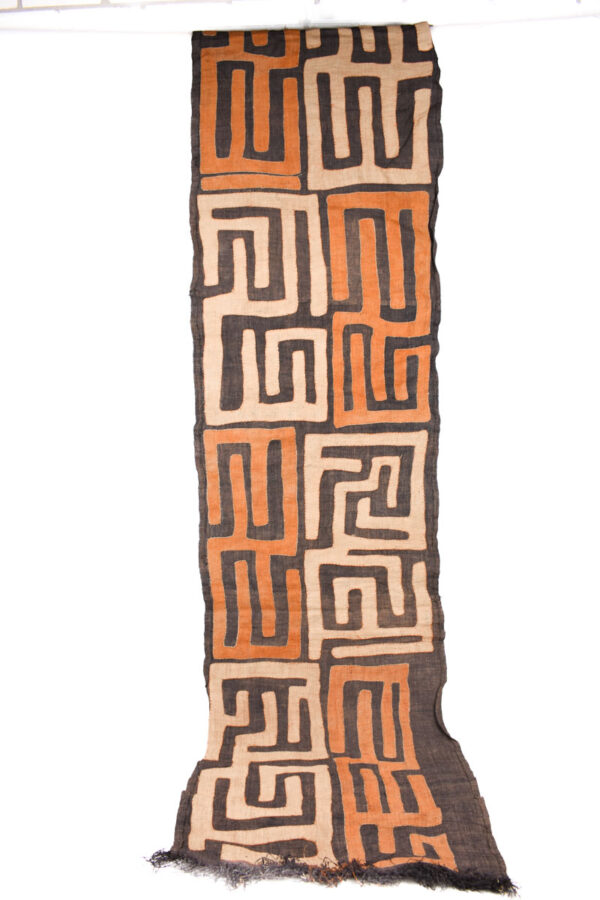 Textile - Cloth - Shoowa-Kuba - DR Congo 300 cm