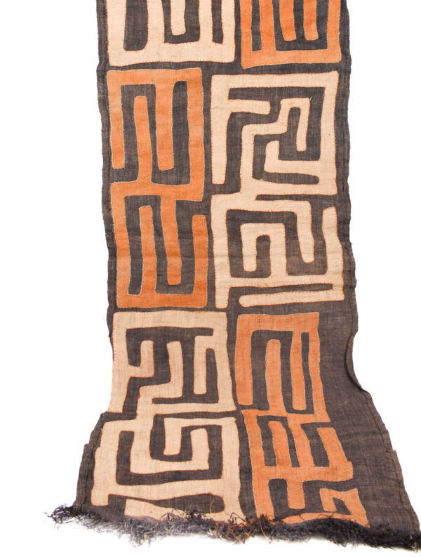 Textile - Cloth - Shoowa-Kuba - DR Congo 300 cm