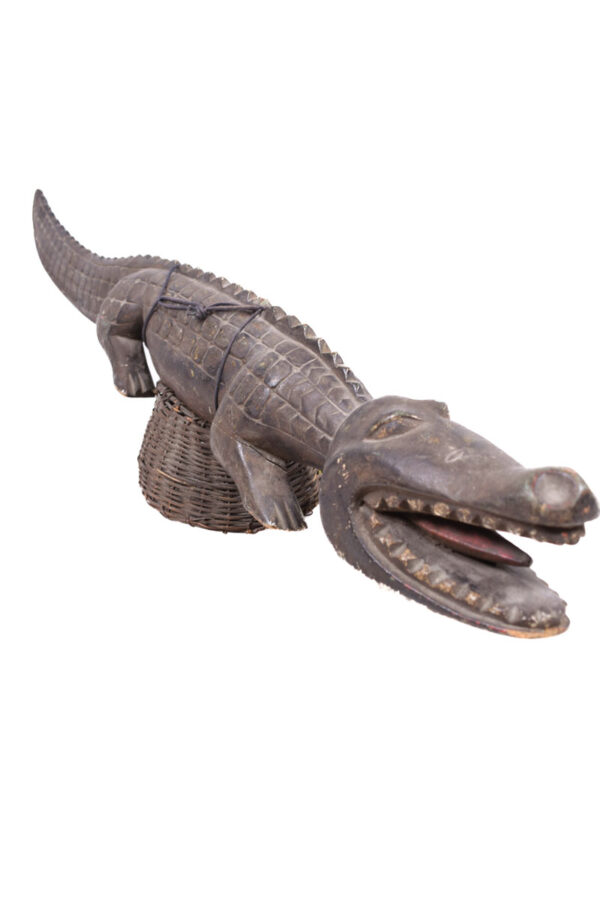 Crocodile Mask - Wood - Bwa - Burkina Faso
