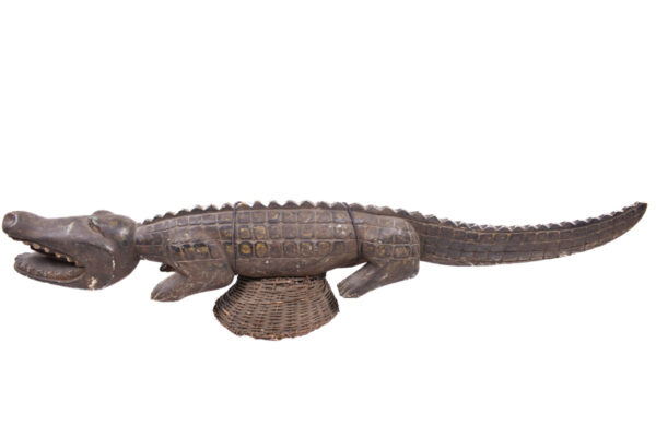 Crocodile Mask - Wood - Bwa - Burkina Faso