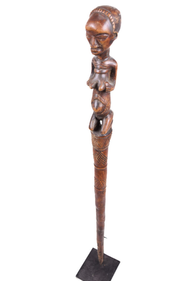 Power stick / Scepter - Wood - Hemba - DR Congo