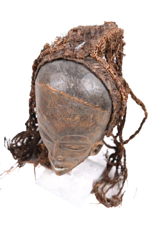 Mask - Wood, Rope - Chokwe - Congo DRC