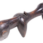Horse Figure / Head rest - Wood - Syon - Senufo - Ivory Coast