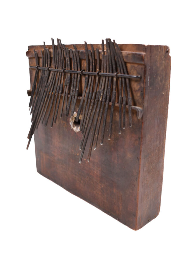 Lemellophone - Wood, Metal - Sanza - Chokwe - DR Congo
