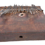 Lemellophone - Wood, Metal - Sanza - Chokwe - DR Congo