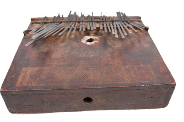 Lemellophone - Wood, Metal - Sanza - Chokwe - DR Congo