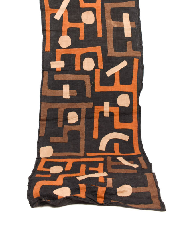 Textile - Cloth - Shoowa-Kuba - DR Congo 260 cm