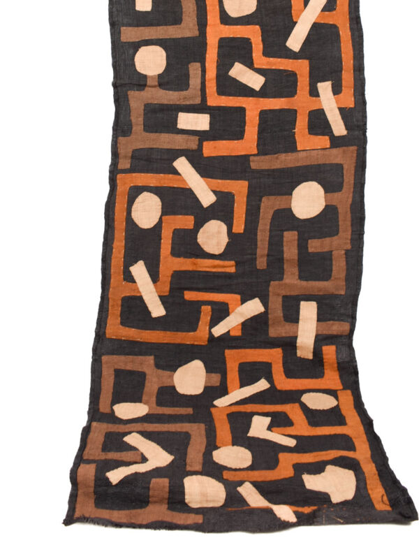 Textile - Cloth - Shoowa-Kuba - DR Congo 260 cm