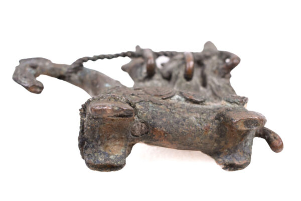 Horse rider figure - Bronze- Sao / Kotoko - Chad