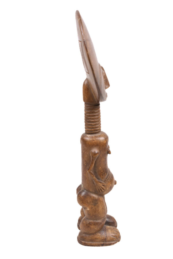 Fertility doll - Wood - Akuaba - Ashanti - Ghana