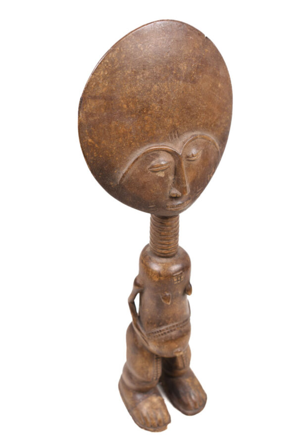 Fertility doll - Wood - Akuaba - Ashanti - Ghana