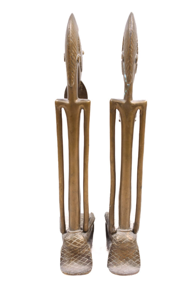 Ancestor couple - Metal - Brass - Dogon - Mali