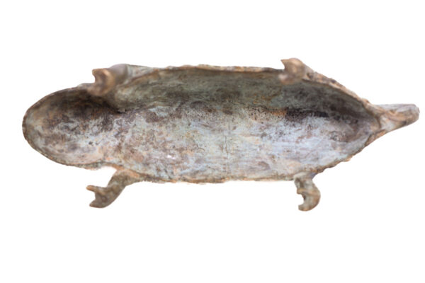 Chameleon Figure - Bronze - Bobo - Burkina Faso
