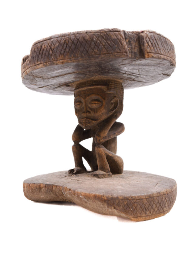 Stool - Wood - Chokwe - DR Congo