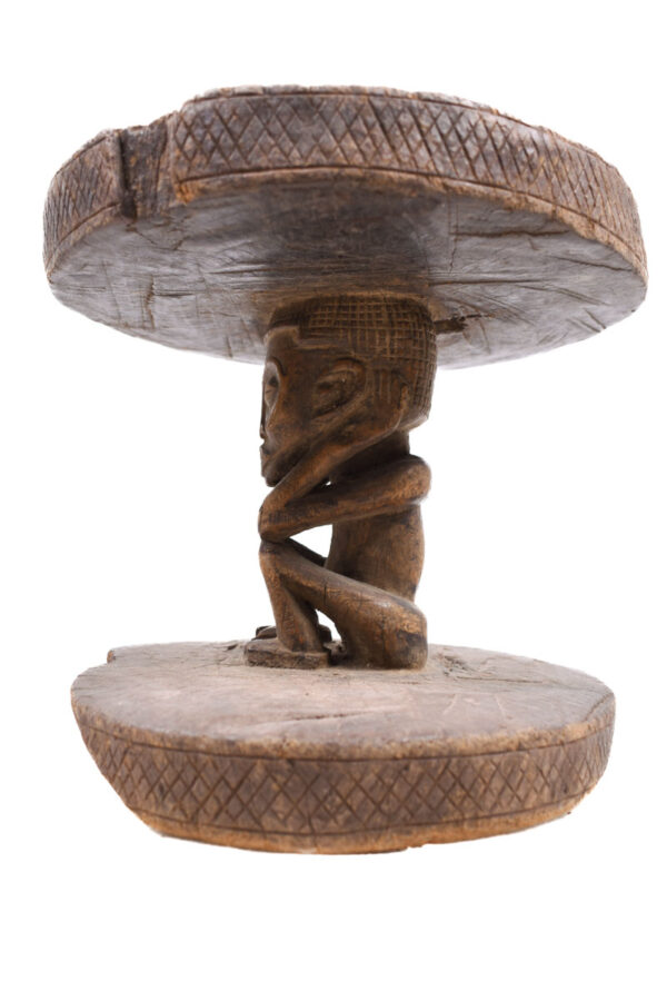 Stool - Wood - Chokwe - DR Congo