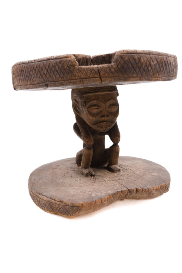 Stool - Wood - Chokwe - DR Congo