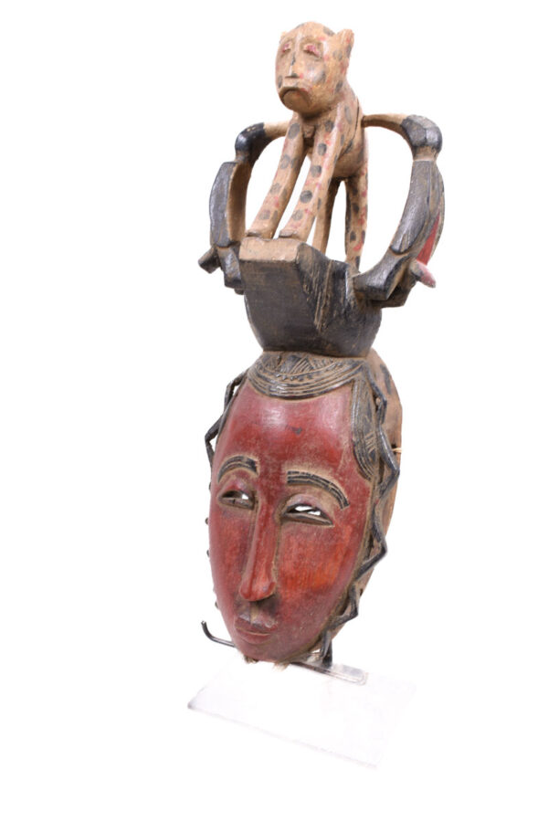Dance mask - Wood - Yaure - Ivory Coast