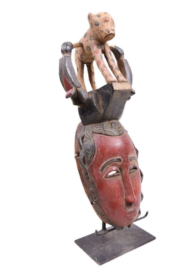 Dance mask - Wood - Yaure - Ivory Coast