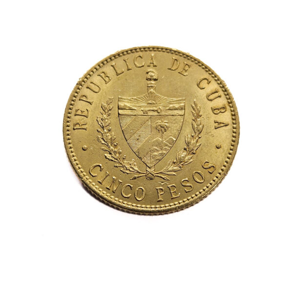 Cuba 5 Pesos 1916 José Martí