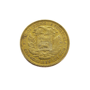 Venezuela 20 Bolivares 1888 Bolivar