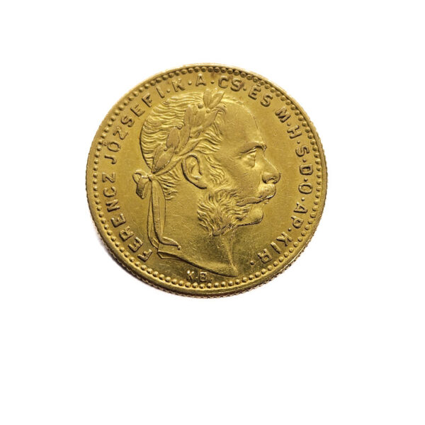 Hungary 20 Francs / 8 Forint 1888 Franz Joseph I