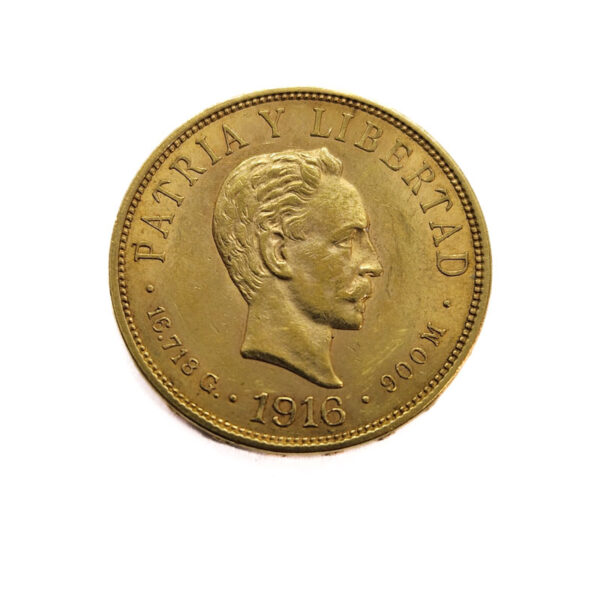 Cuba 10 Pesos 1916 José Martí