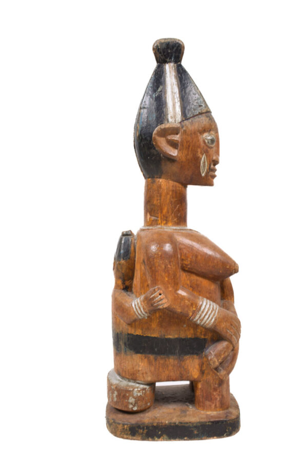 Maternity figure - Wood - Yoruba - Nigeria