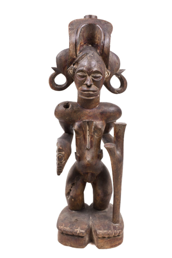Tshibinda Figure - Wood - Chokwe - Congo
