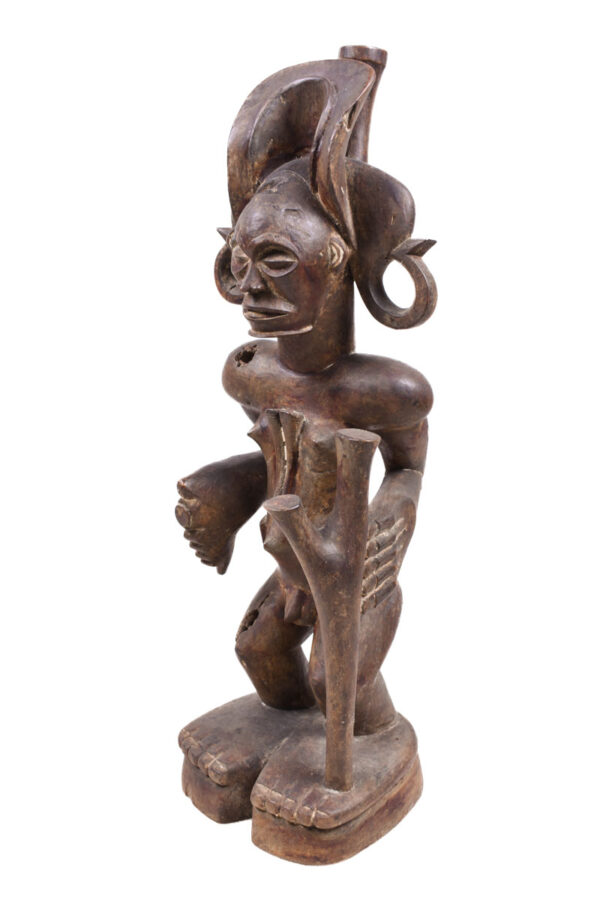 Tshibinda Figure - Wood - Chokwe - Congo