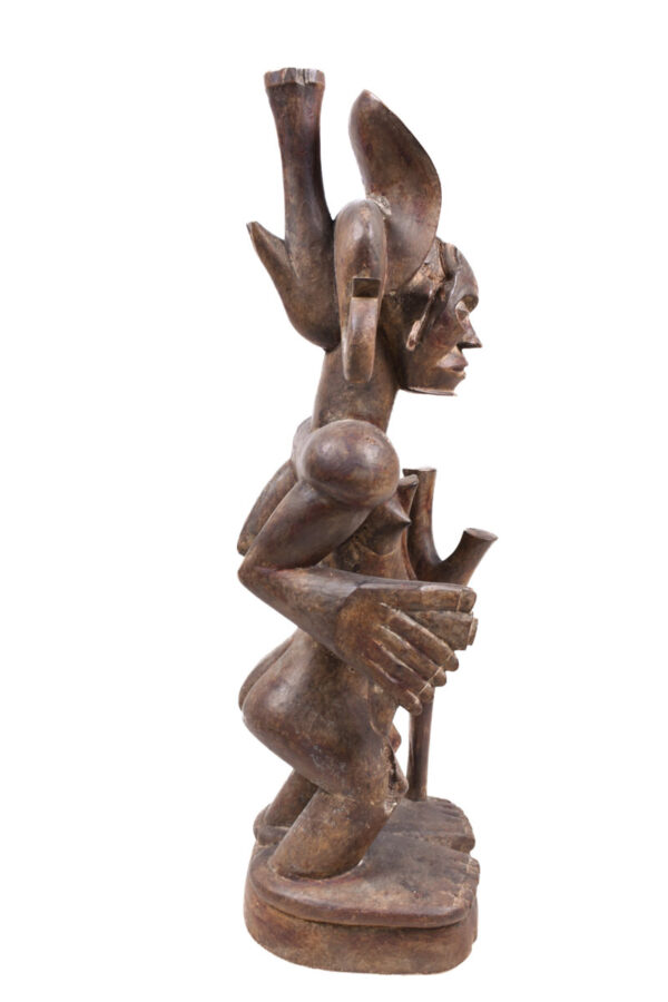 Tshibinda Figure - Wood - Chokwe - Congo