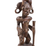 Tshibinda Figure - Wood - Chokwe - Congo