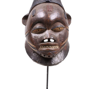 Gelede mask - Wood - Yoruba - Nigeria - Schädler certificat