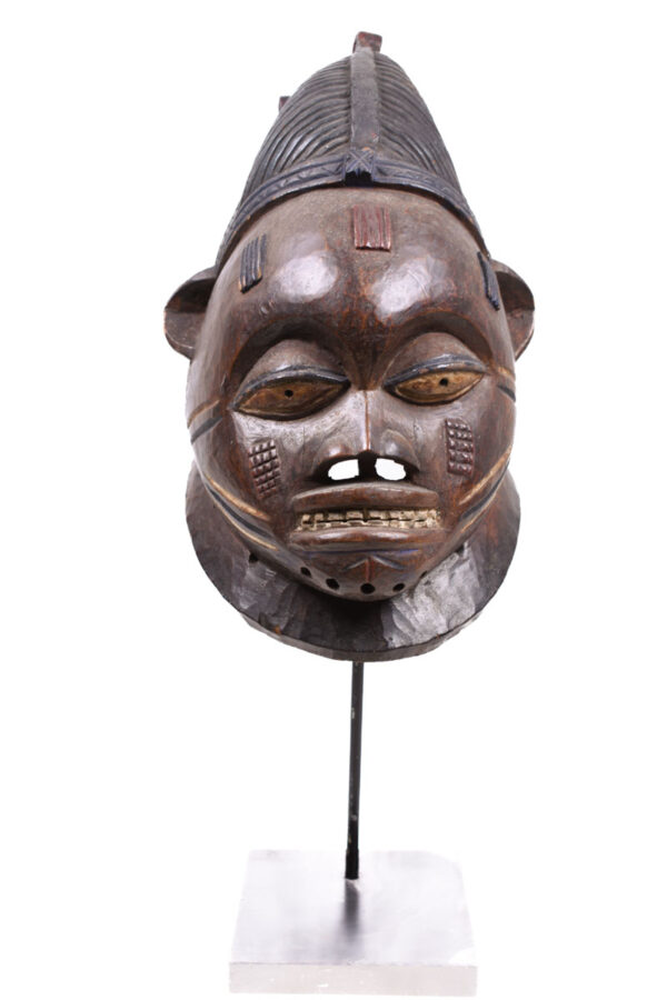 Gelede mask - Wood - Yoruba - Nigeria - Schädler certificat