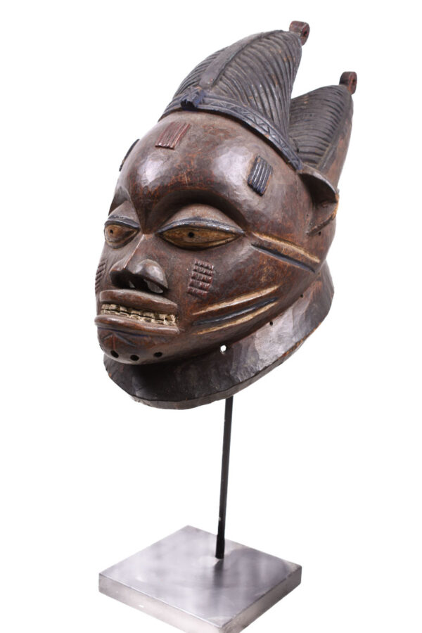 Gelede mask - Wood - Yoruba - Nigeria - Schädler certificat