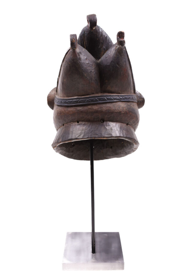 Gelede mask - Wood - Yoruba - Nigeria - Schädler certificat