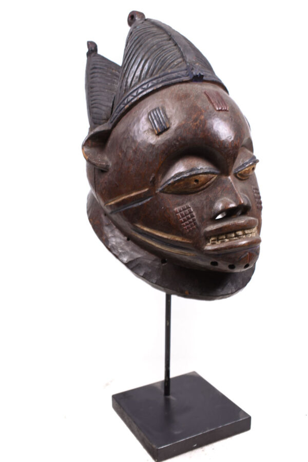 Gelede mask - Wood - Yoruba - Nigeria - Schädler certificat
