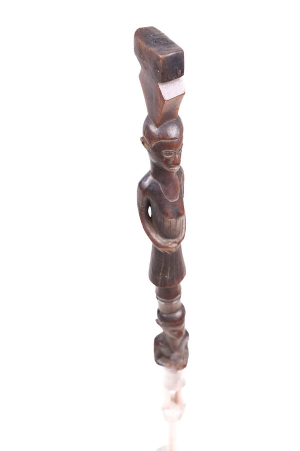 Power stick / Scepter - Wood - Bemba - Congo / Tanzania - Schädler certificate
