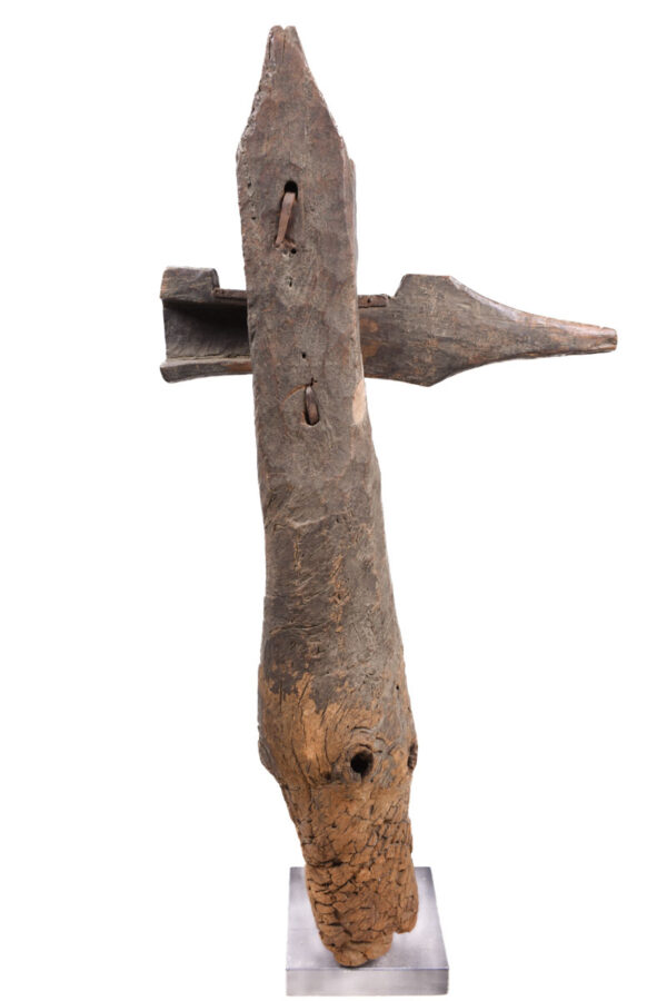 Door lock post - Wood - Bambara - Mali