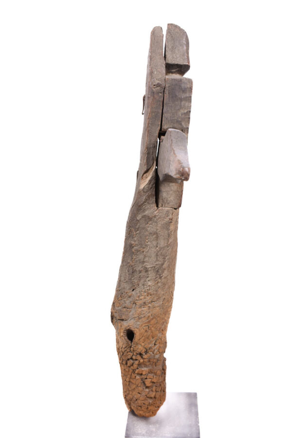 Door lock post - Wood - Bambara - Mali