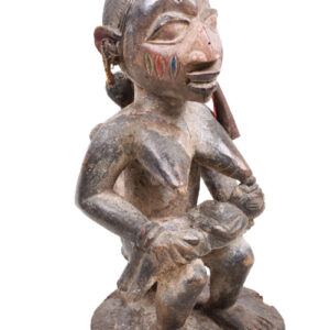 Maternity figure - Wood - Yoruba - Nigeria